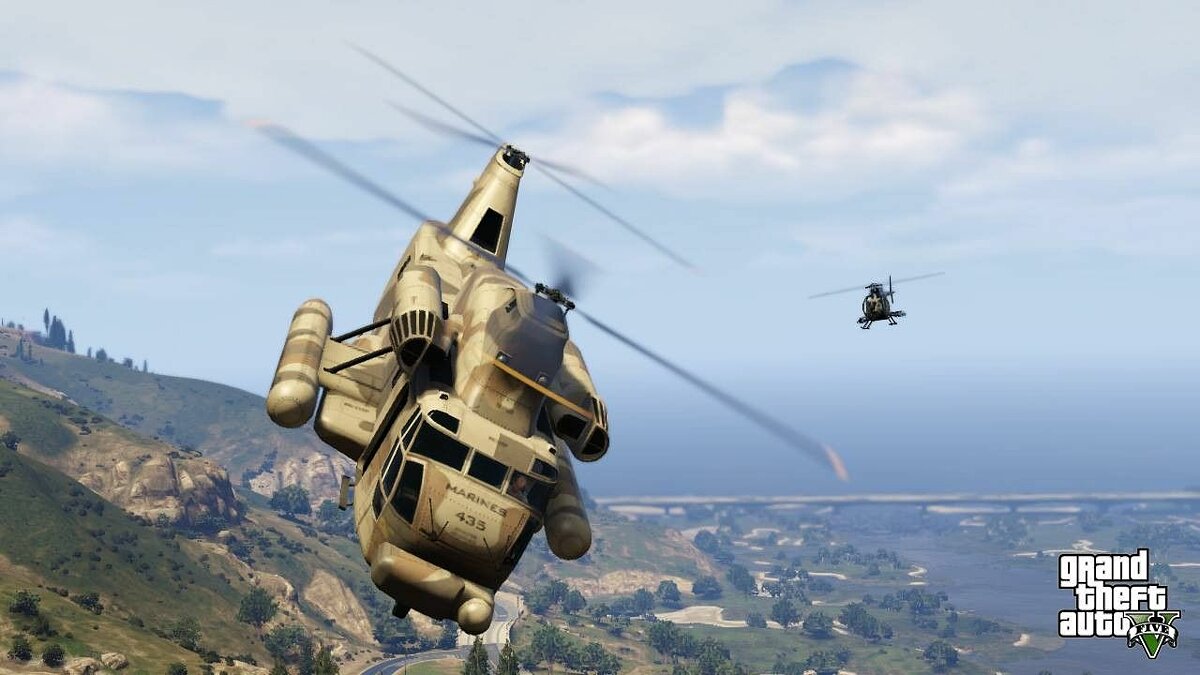 Gta 5 вертолет с пулеметом фото 65