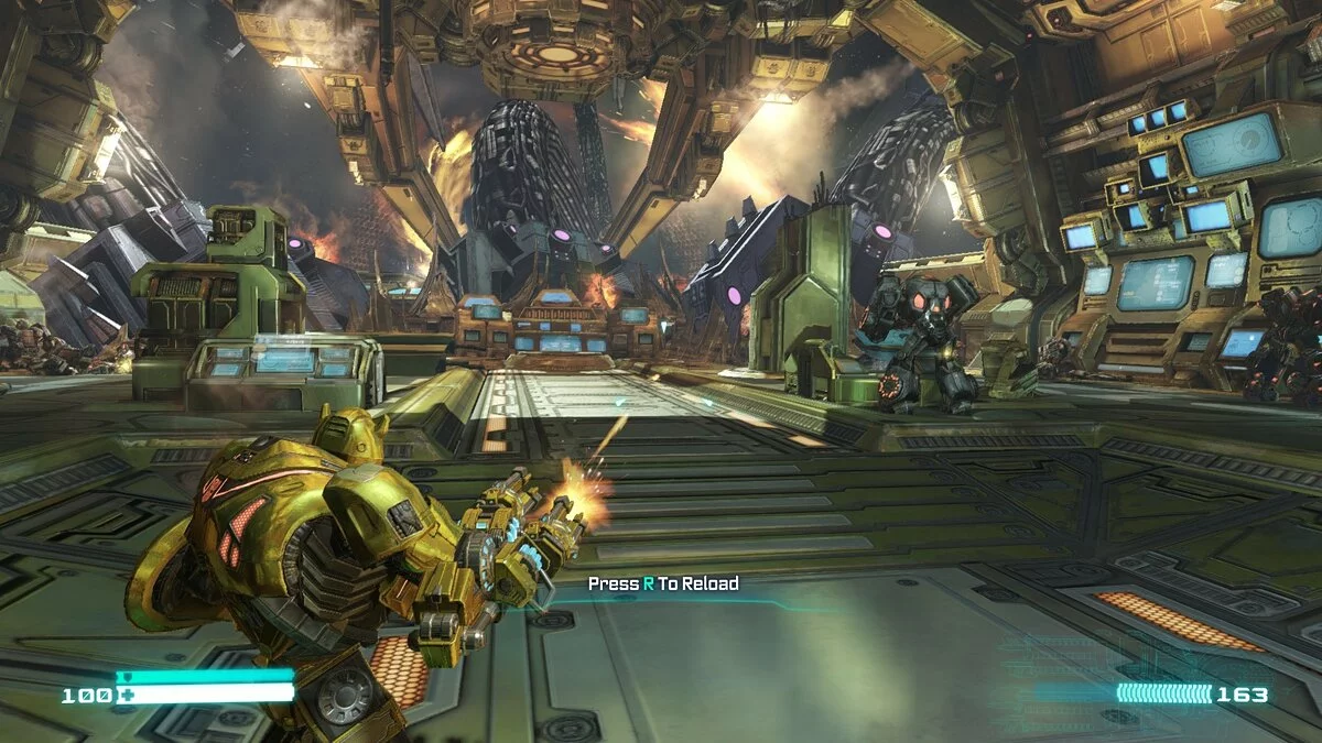 Скриншоты из Transformers: Fall of Cybertron