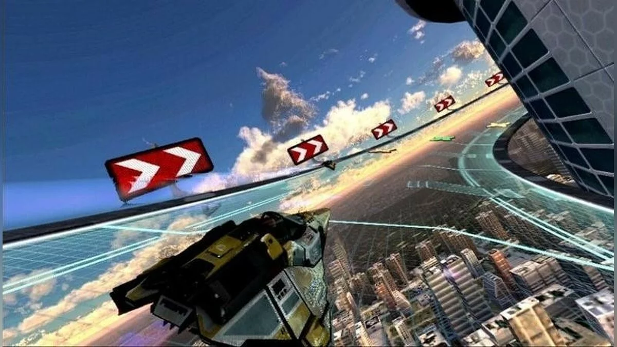 Скриншоты из WipEout 2048