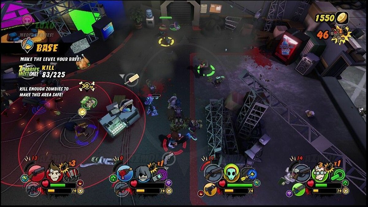 Игры на 2 зомби. На Xbox 360 all Zombies must die!. Аркадные игры про зомби.