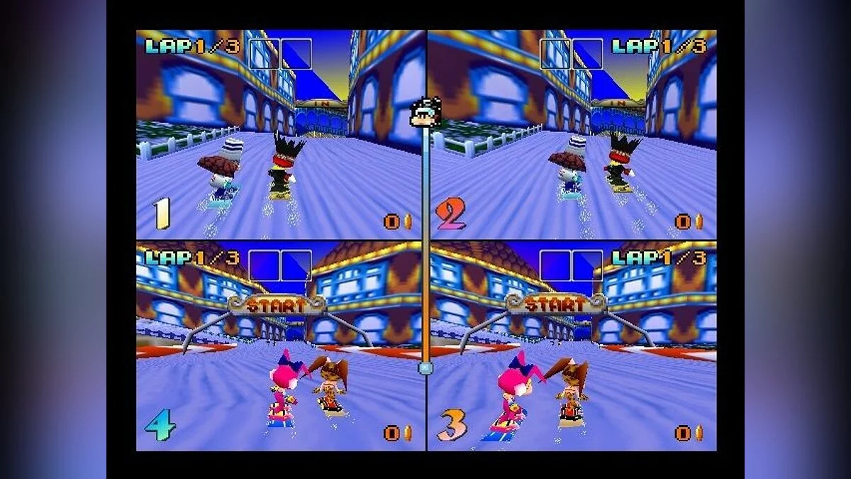 Скриншоты из Snowboard Kids