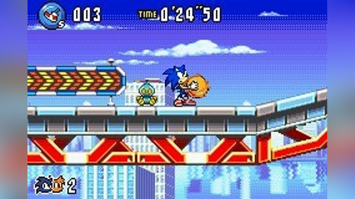 Скриншоты Sonic Advance 3 (SA3) - всего 77 картинок из игры