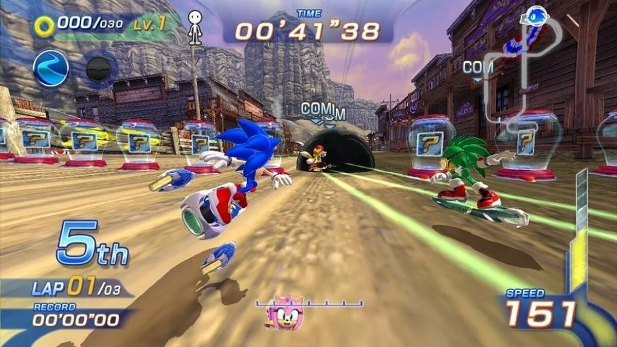 Скриншоты из Sonic Free Riders / Картинка 20