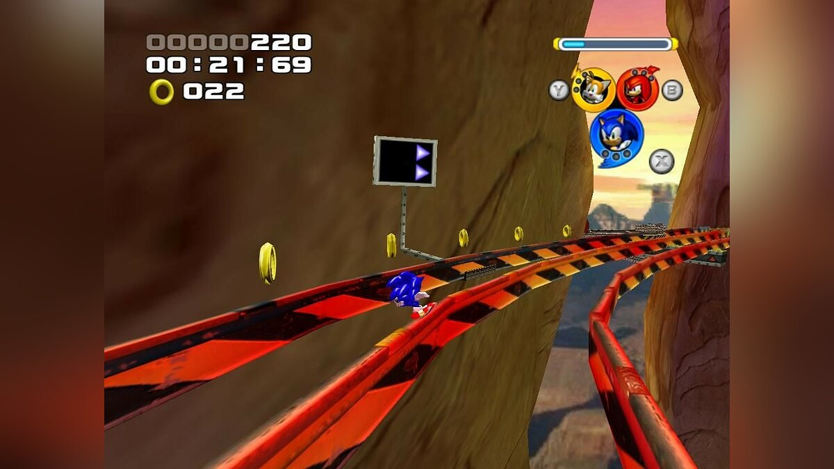 Sonic Heroes зависает