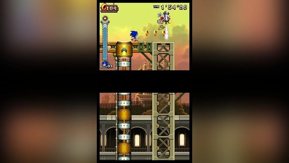 Скриншоты из Sonic Rush Adventure