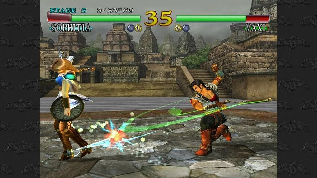 Скриншоты из Soulcalibur