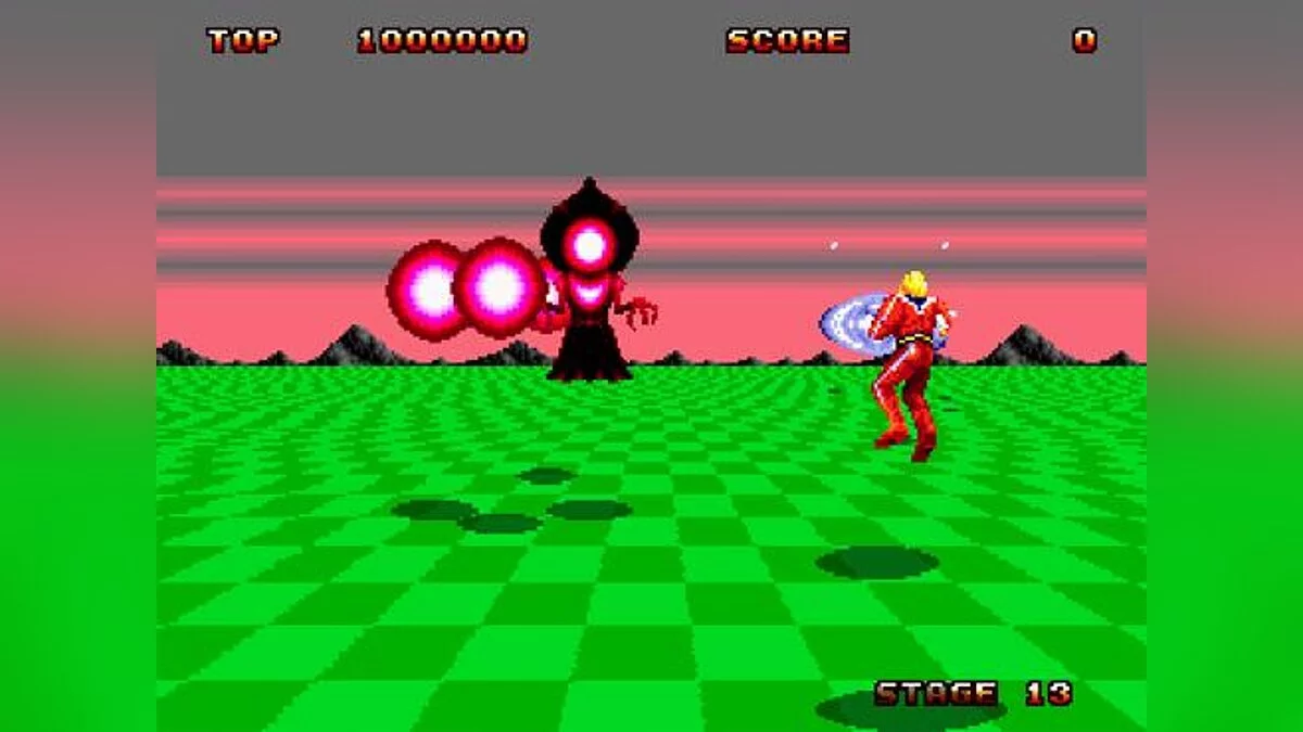 Скриншоты из Space Harrier 2