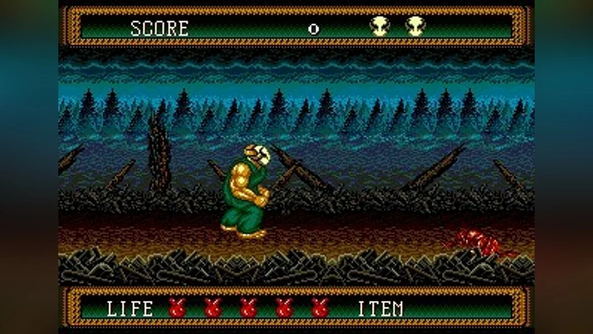 Скриншоты из Splatterhouse 2