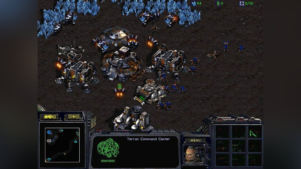 StarCraft: Brood War черный экран