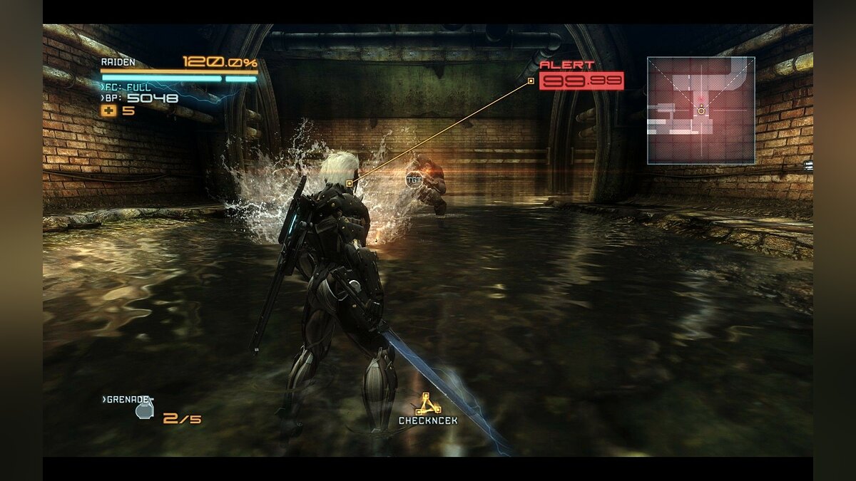 Metal Gear Rising: Revengeance черный экран