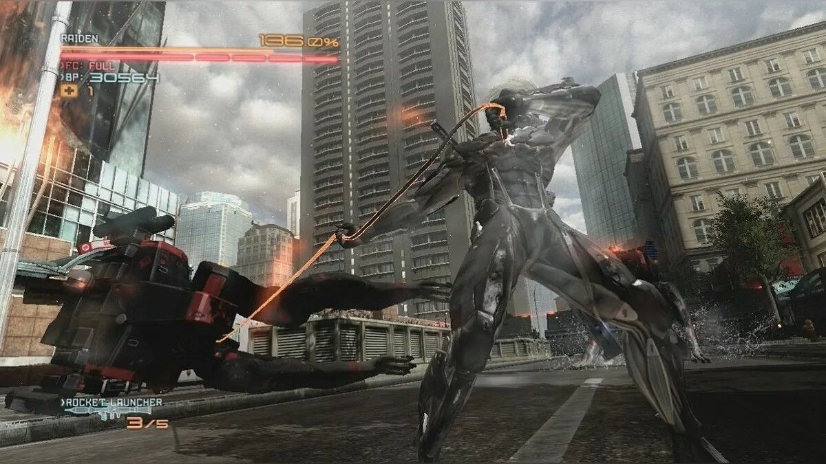Скриншоты из Metal Gear Rising: Revengeance / Картинка 124