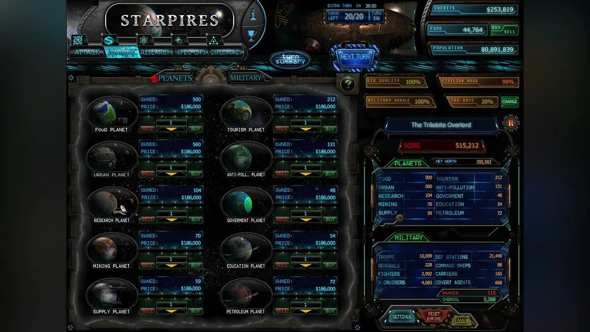 Скриншоты из Starpires