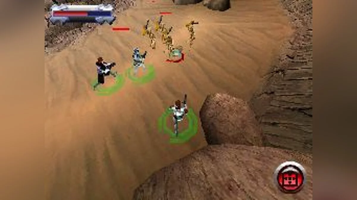 Скриншоты из Star Wars Battlefront: Elite Squadron