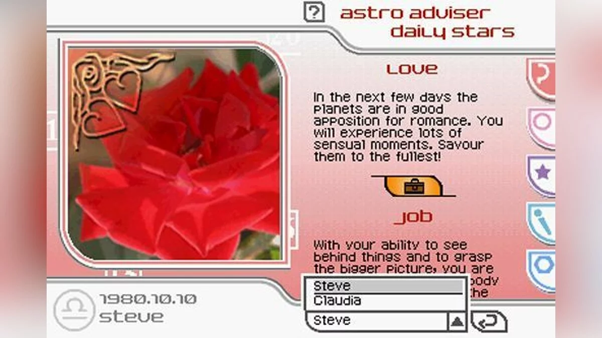 Скриншоты из Russell Grant's Astrology