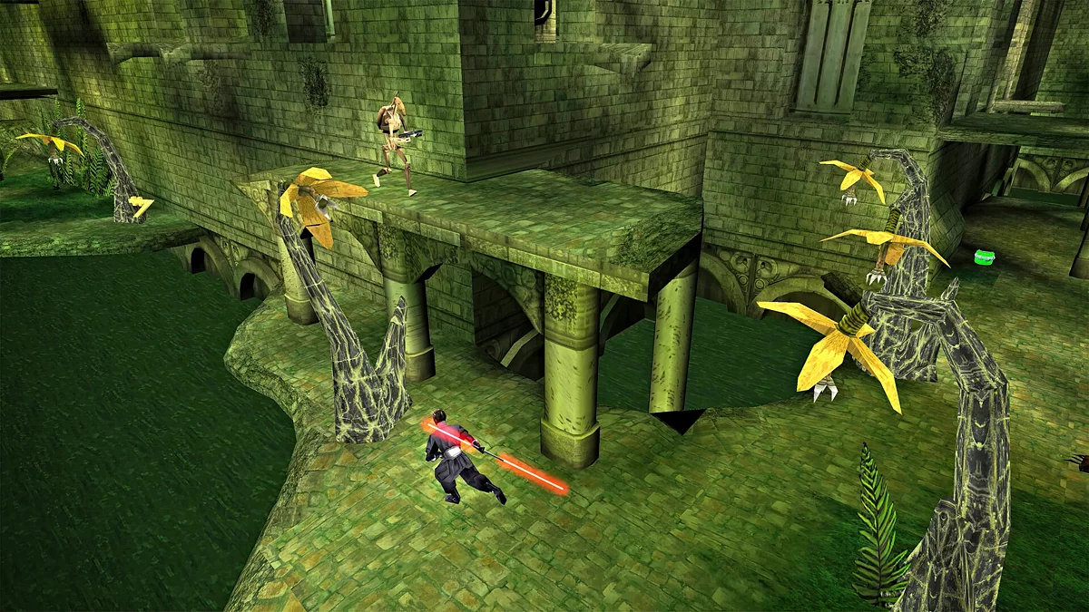 Скриншоты из Star Wars: Episode 1 - Jedi Power Battles (2000)
