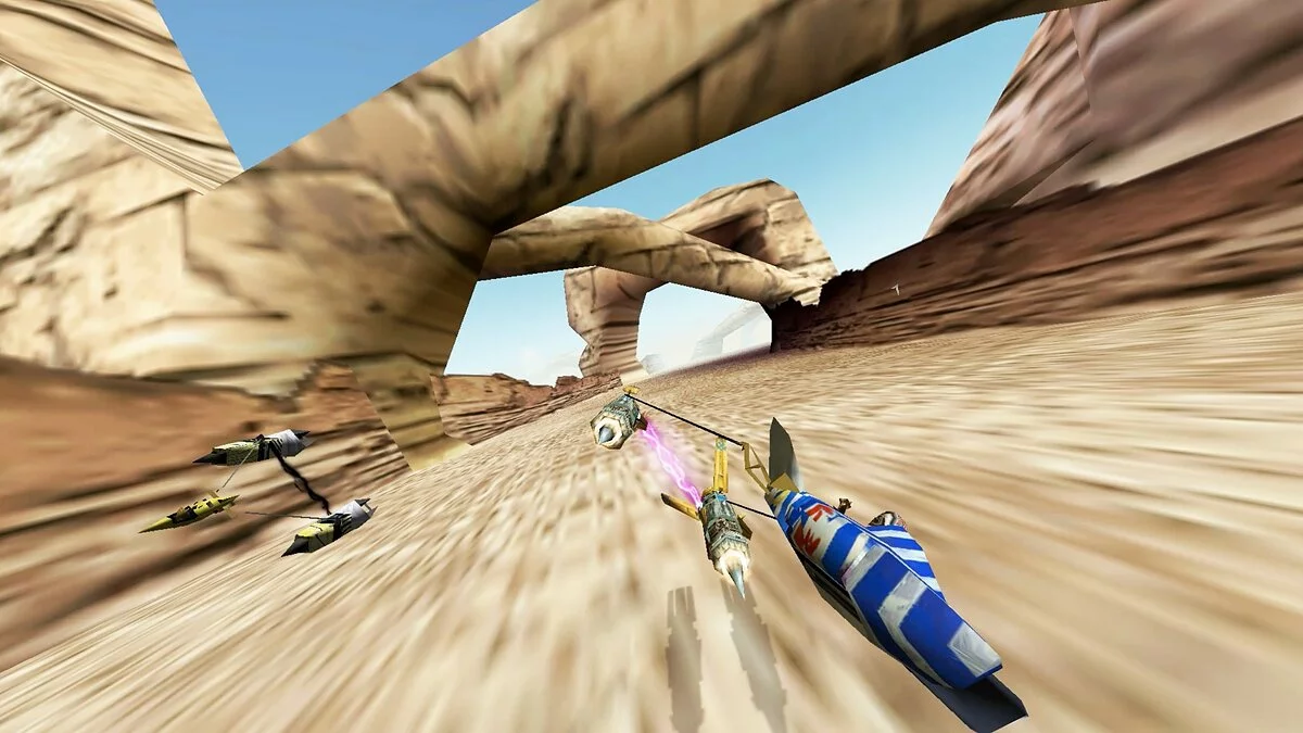 Скриншоты из Star Wars: Episode 1 - Racer