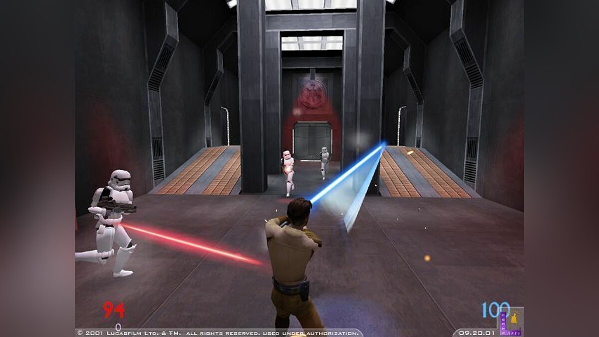 Скриншоты Star Wars: Jedi Knight 2 - Jedi Outcast (JKII) - всего 127  картинок из игры