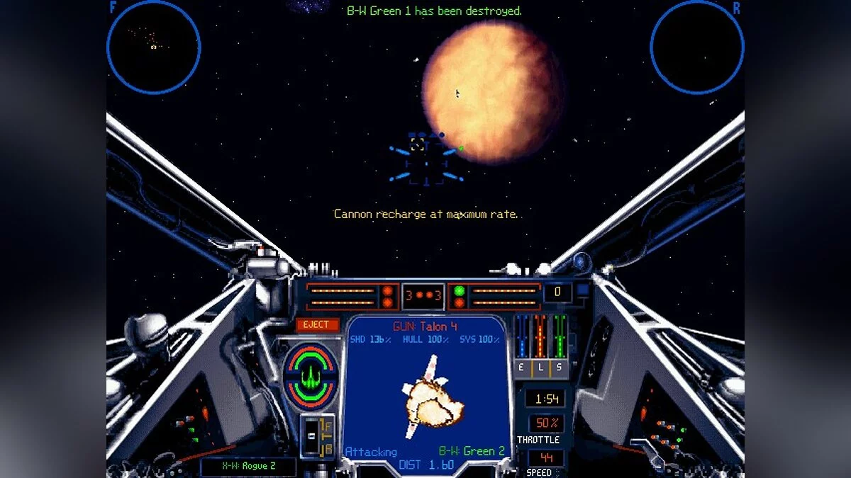 Скриншоты из Star Wars: X-Wing Vs. TIE Fighter - Balance of Power Campaigns
