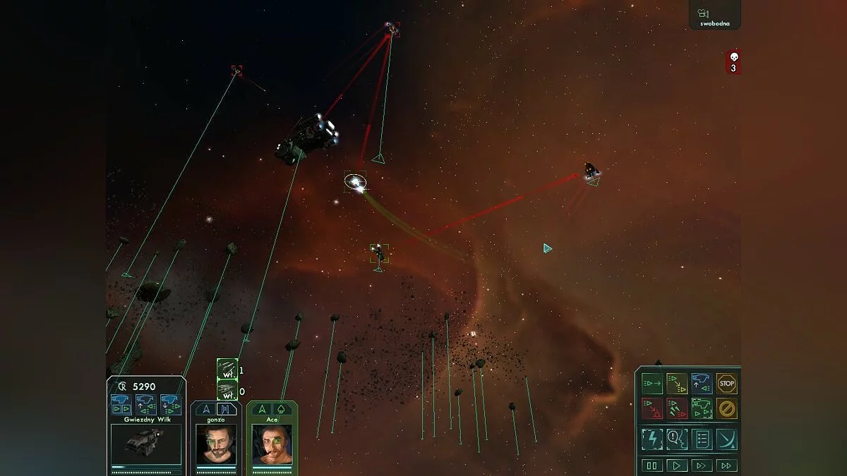 Скриншоты из Star Wolves