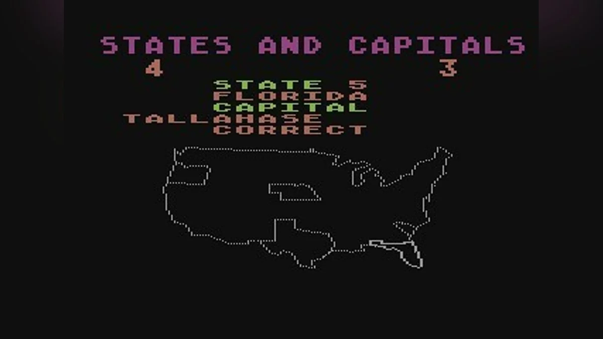Скриншоты из States & Capitals