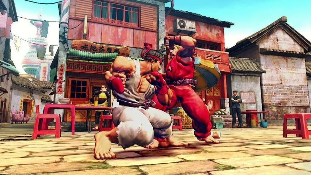 Скриншоты из Street Fighter 4