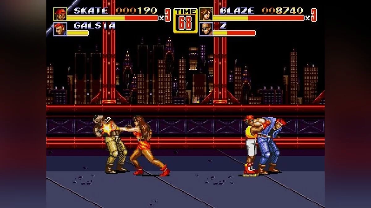 Скриншоты из Streets of Rage 2