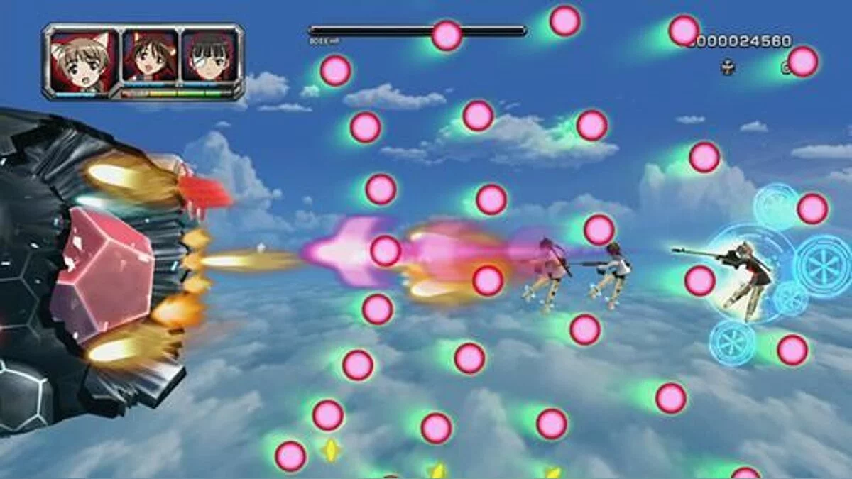 Скриншоты из Strike Witches: Hakugin no Tsubasa