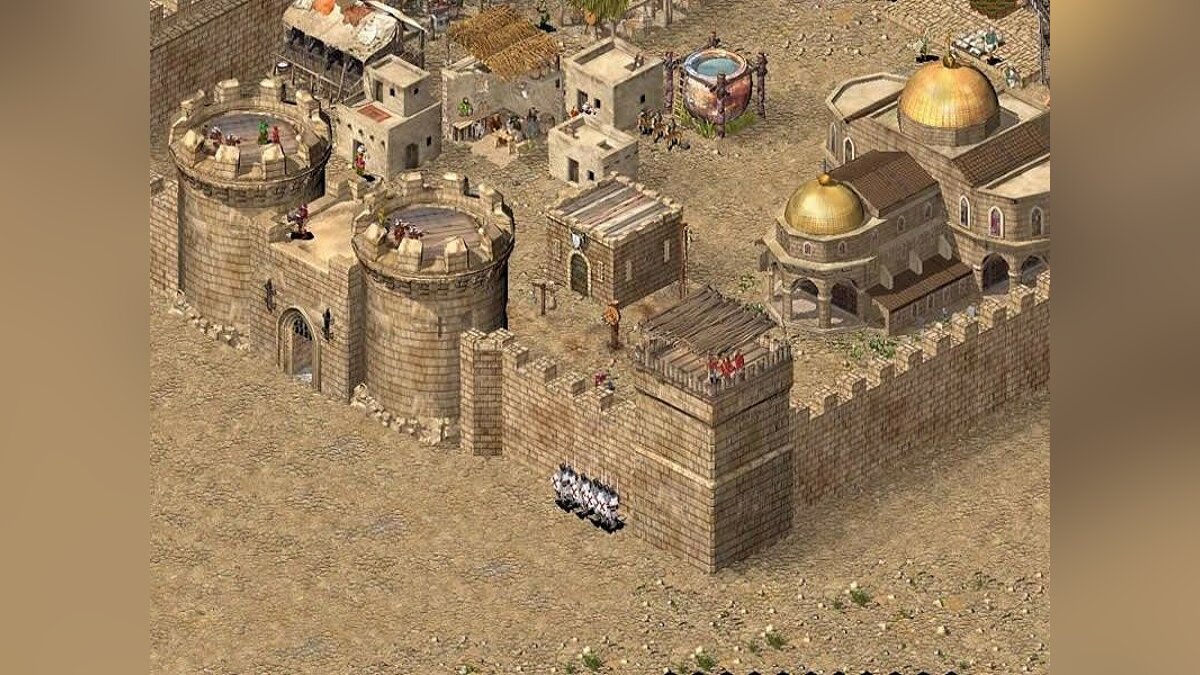 Stronghold Crusader черный экран