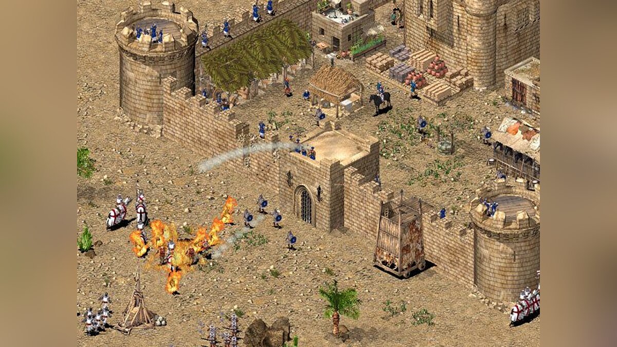 Крестоносцы игра. Игра стронгхолд крусадер. Stronghold Crusader (2003) PC. Игра Stronghold 1. Стронгхолд 2003.