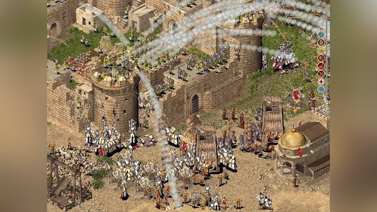 В Stronghold Crusader Extreme нет звука