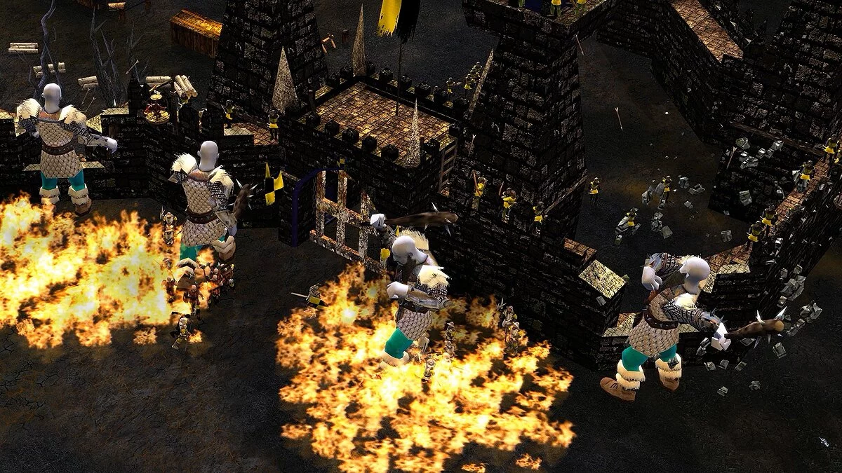 Скриншоты из Stronghold Legends