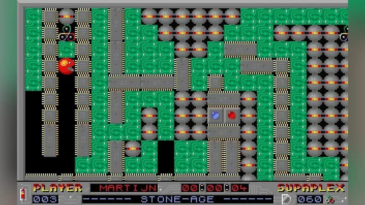 Скриншоты из Supaplex