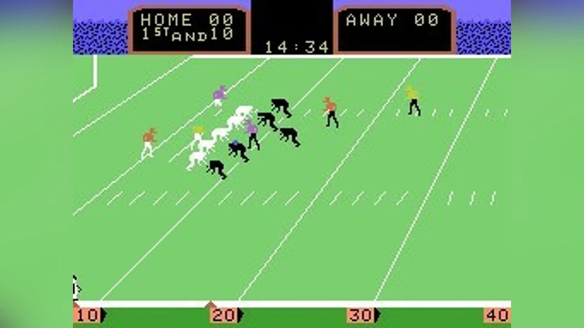 Скриншоты из Super Action Football