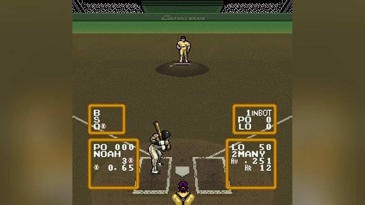 Скриншоты из Super Baseball Simulator 1.000