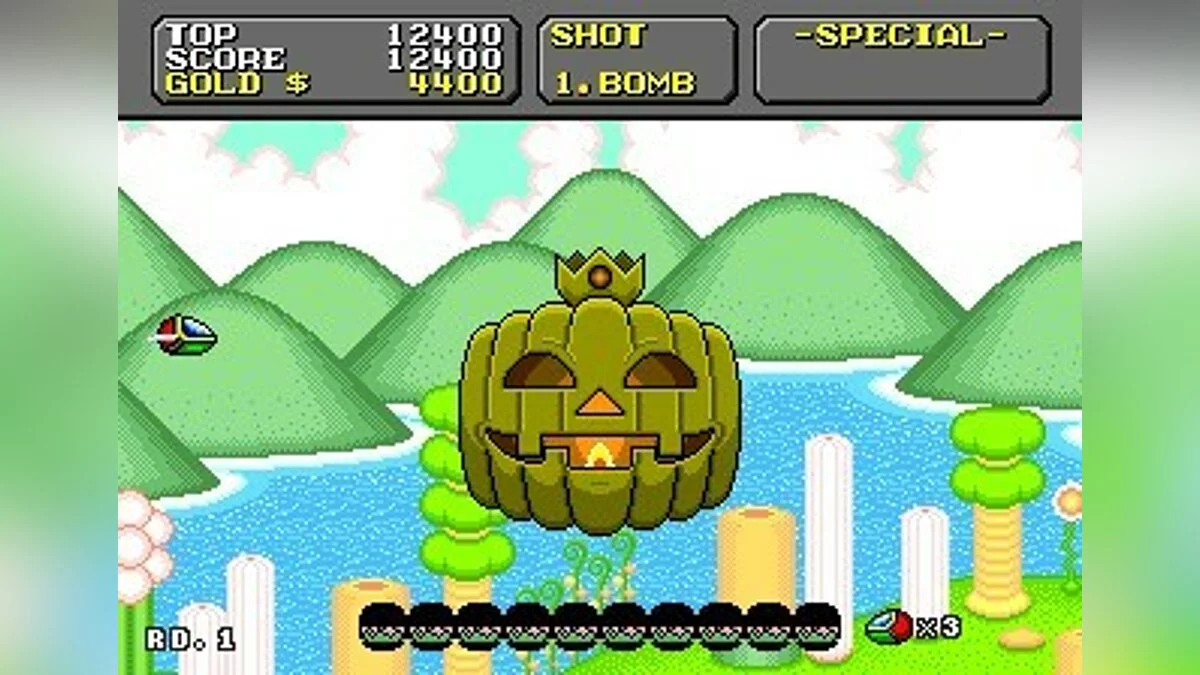 Скриншоты из Super Fantasy Zone