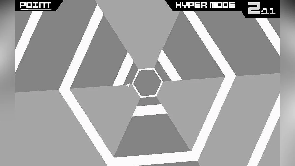 Скриншоты из Super Hexagon