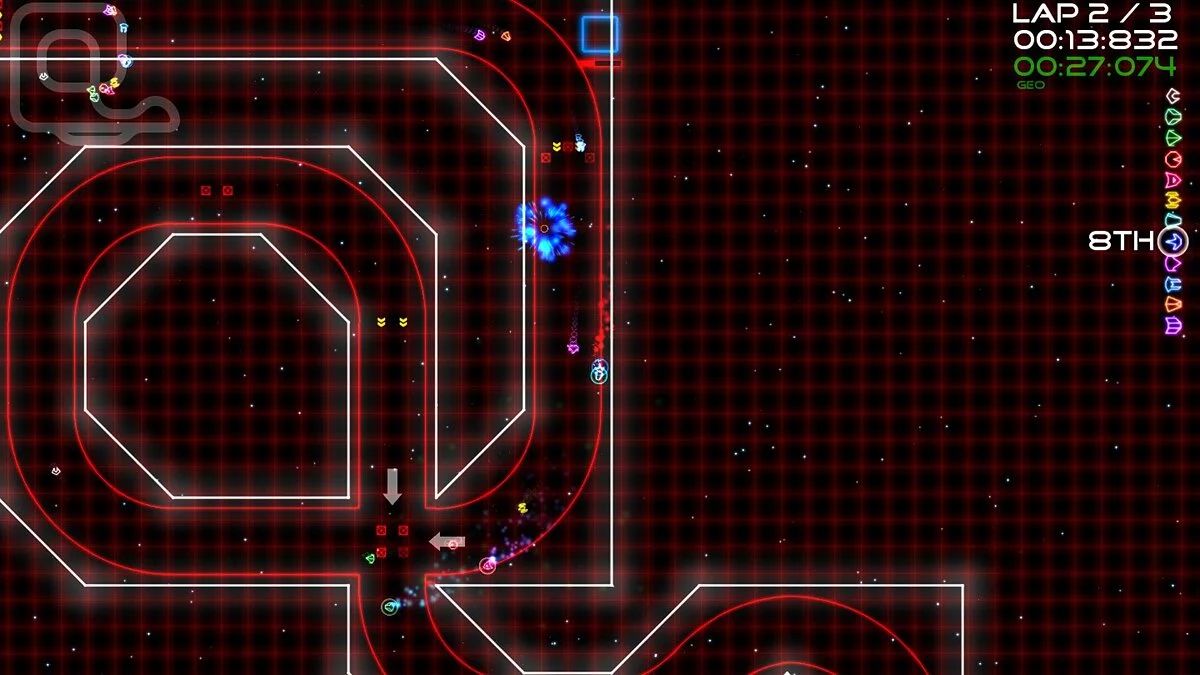 Скриншоты из Super Laser Racer