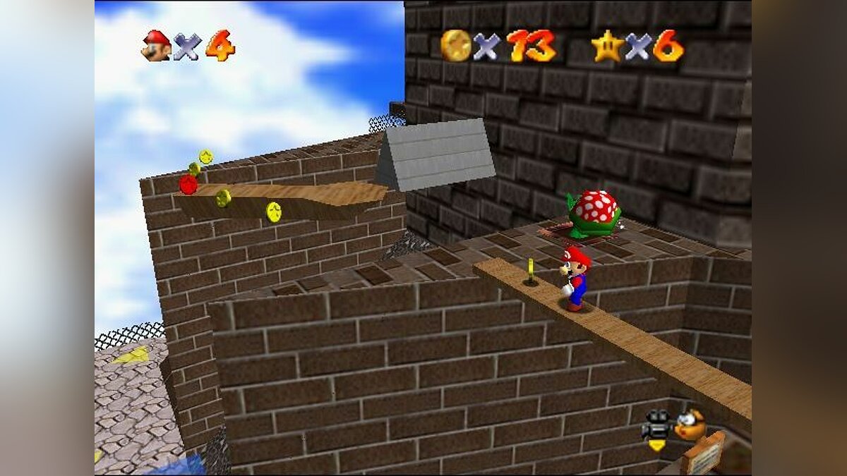 Скриншоты Super Mario 64 (SM64) - всего 61 картинка из игры