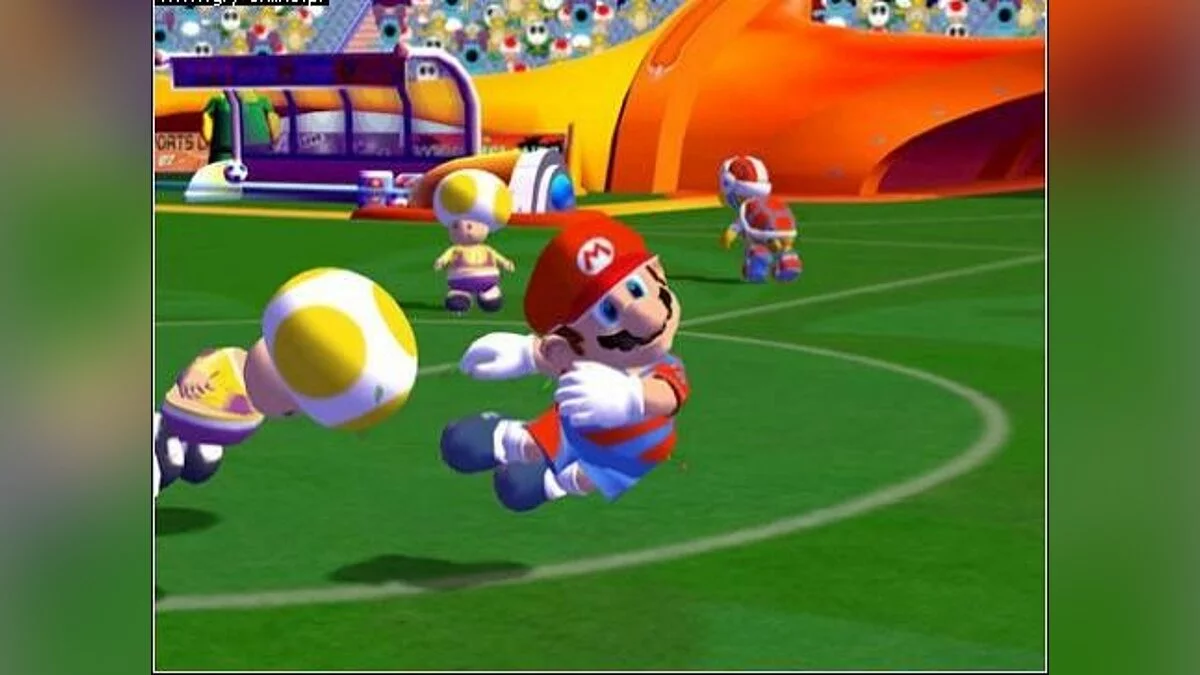 Скриншоты из Super Mario Strikers