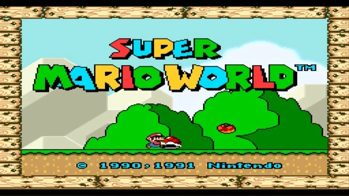 Скриншоты из Super Mario World