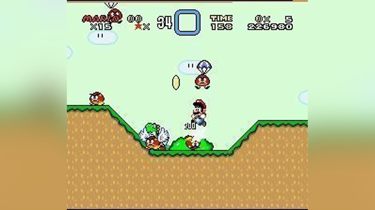 Скриншоты Super Mario World (SMW) - всего 48 картинок из игры