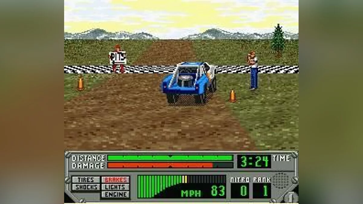 Скриншоты из Super Off Road: The Baja