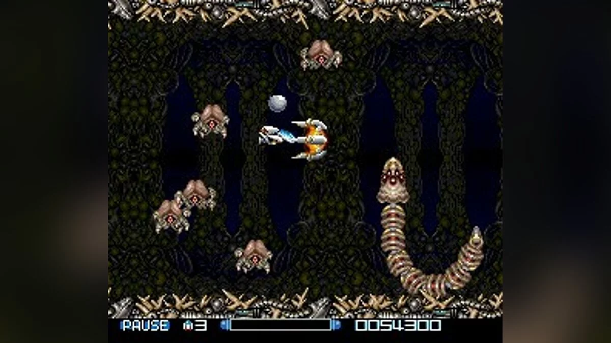 Скриншоты из Super R-Type