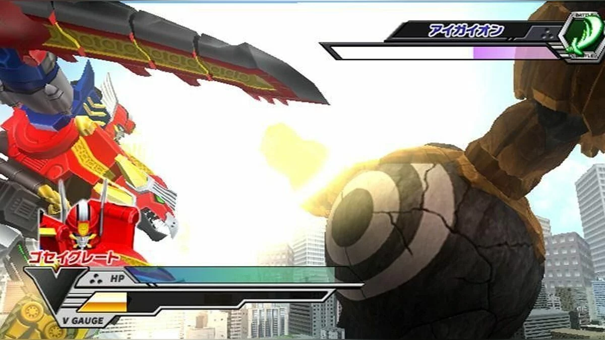 Скриншоты из Super Sentai Battle Ranger Cross