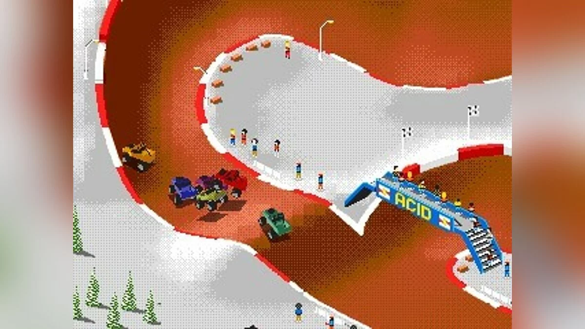 Скриншоты из Super Skidmarks