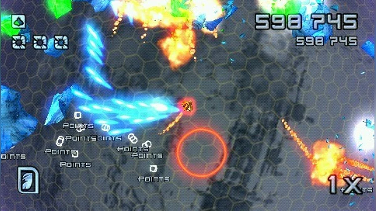 Скриншоты из Super Stardust Portable