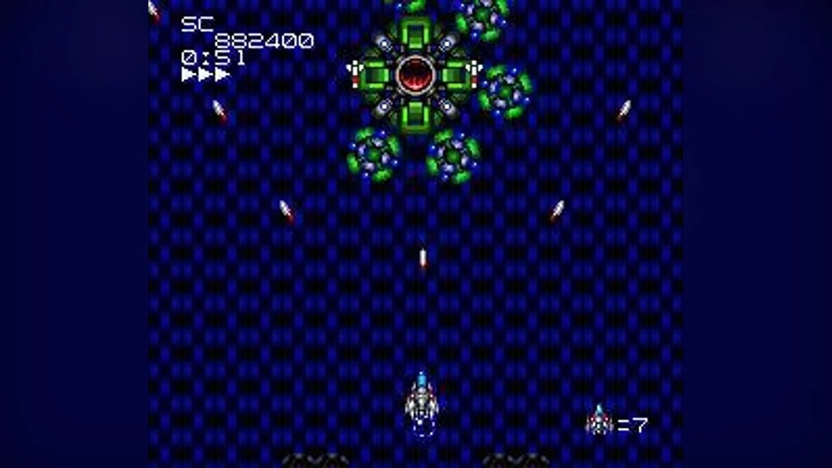 Скриншоты из Super Star Soldier