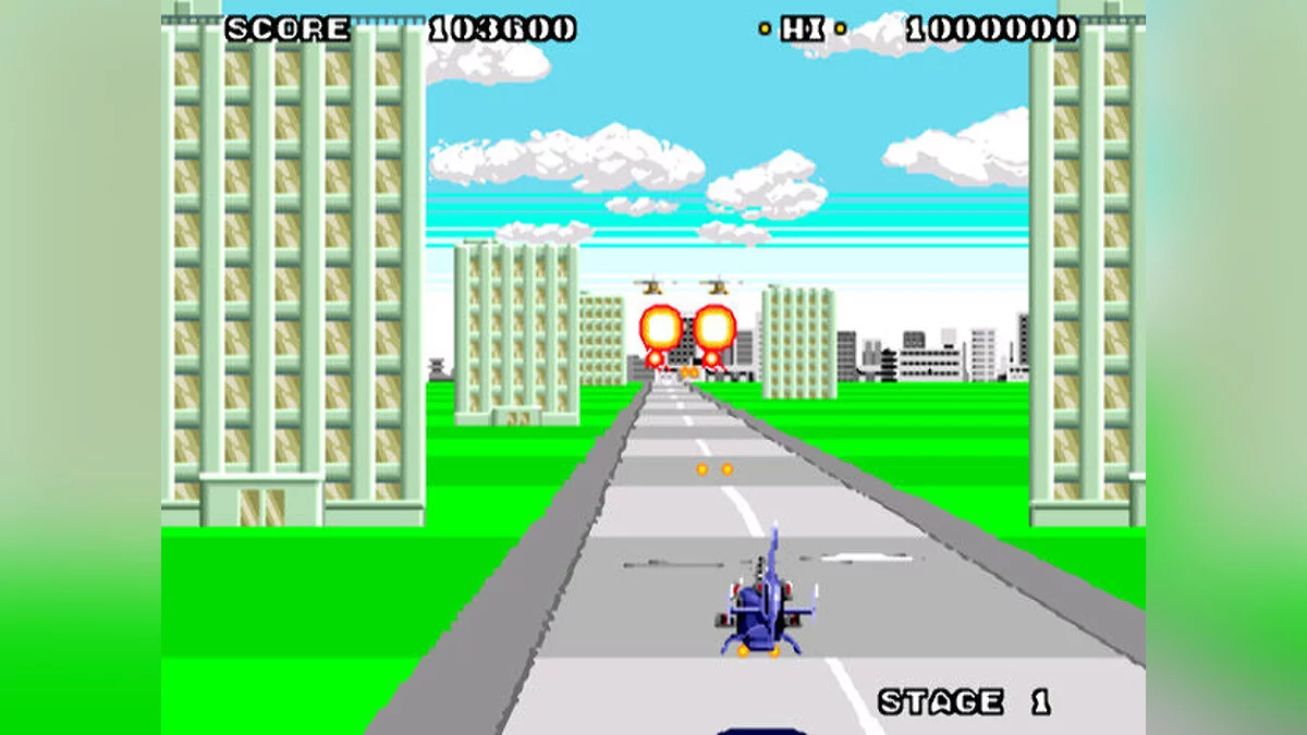 Скриншоты из Super Thunder Blade