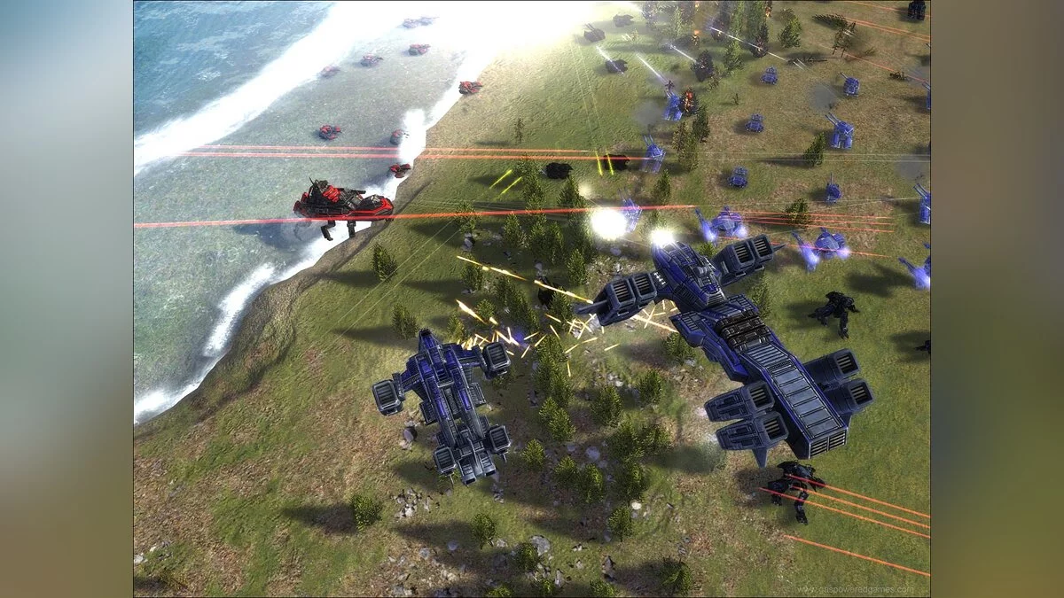 Скриншоты из Supreme Commander