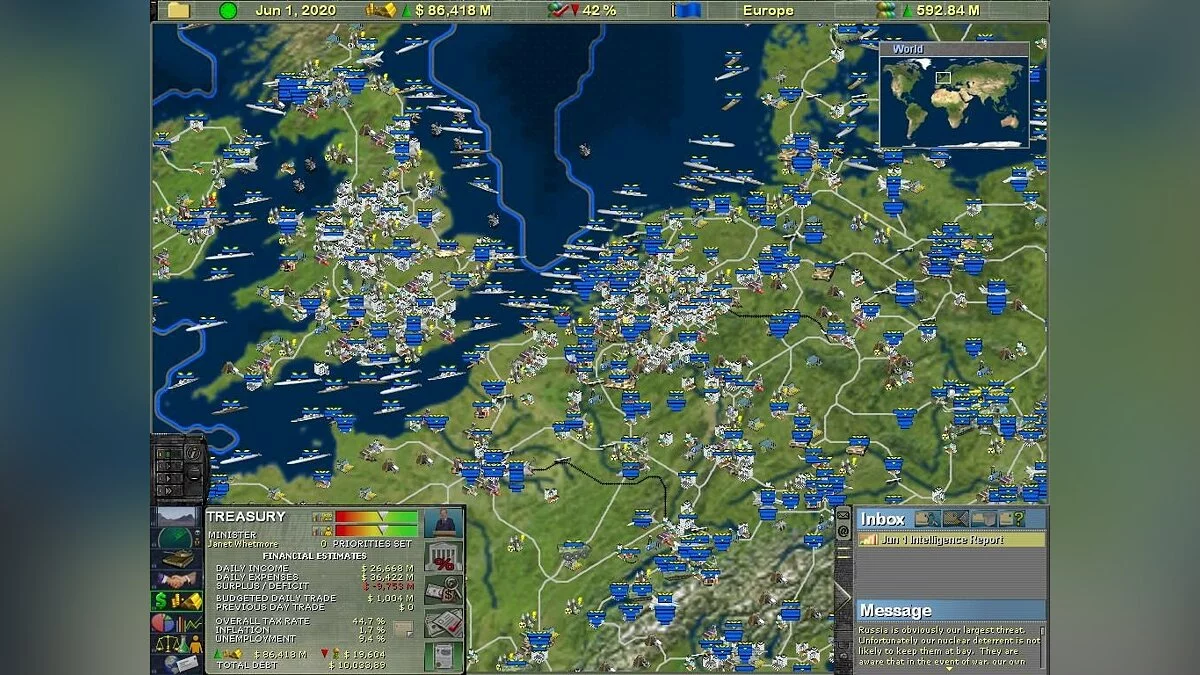 Скриншоты из Supreme Ruler 2010